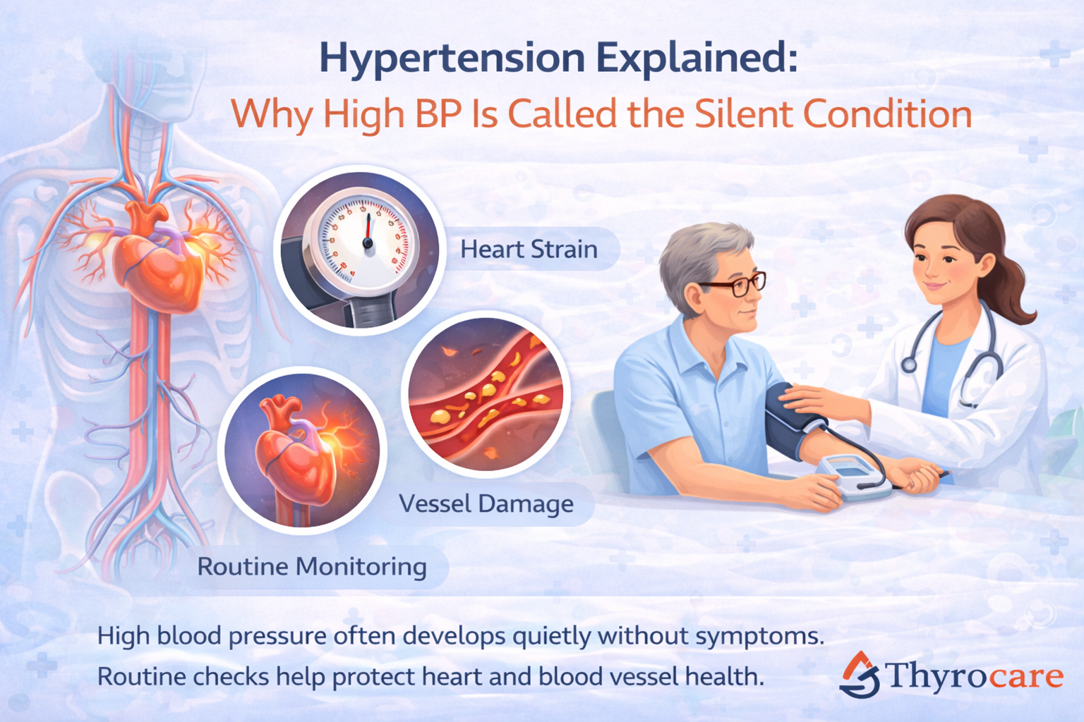 Hypertension Explained: Why High BP Is Called the Silent Condition