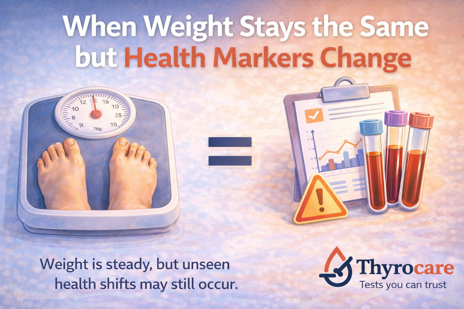 When Weight Stays the Same but Health Markers Change