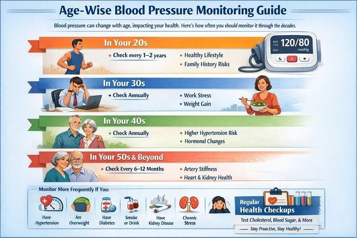 Age-Wise Blood Pressure Monitoring Guide
