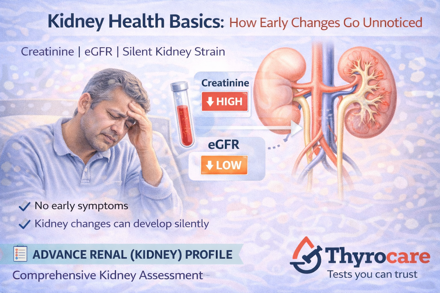Kidney Health Basics: How Early Changes Go Unnoticed