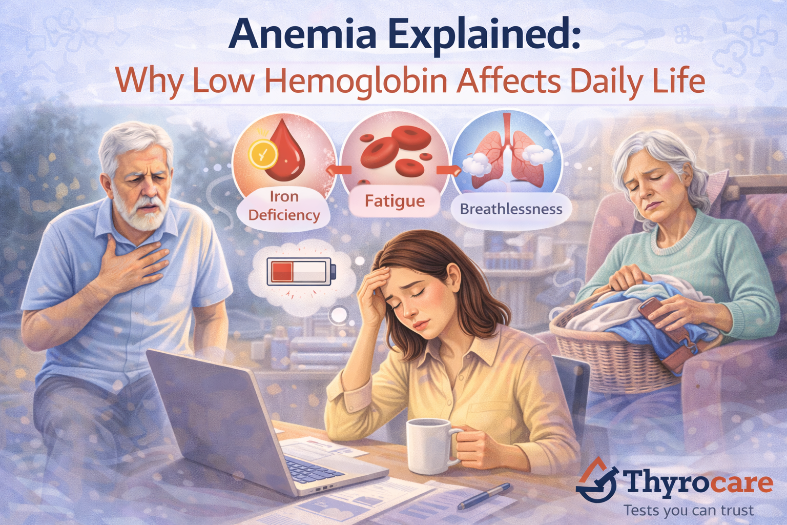 Anemia Explained: Why Low Hemoglobin Affects Daily Life