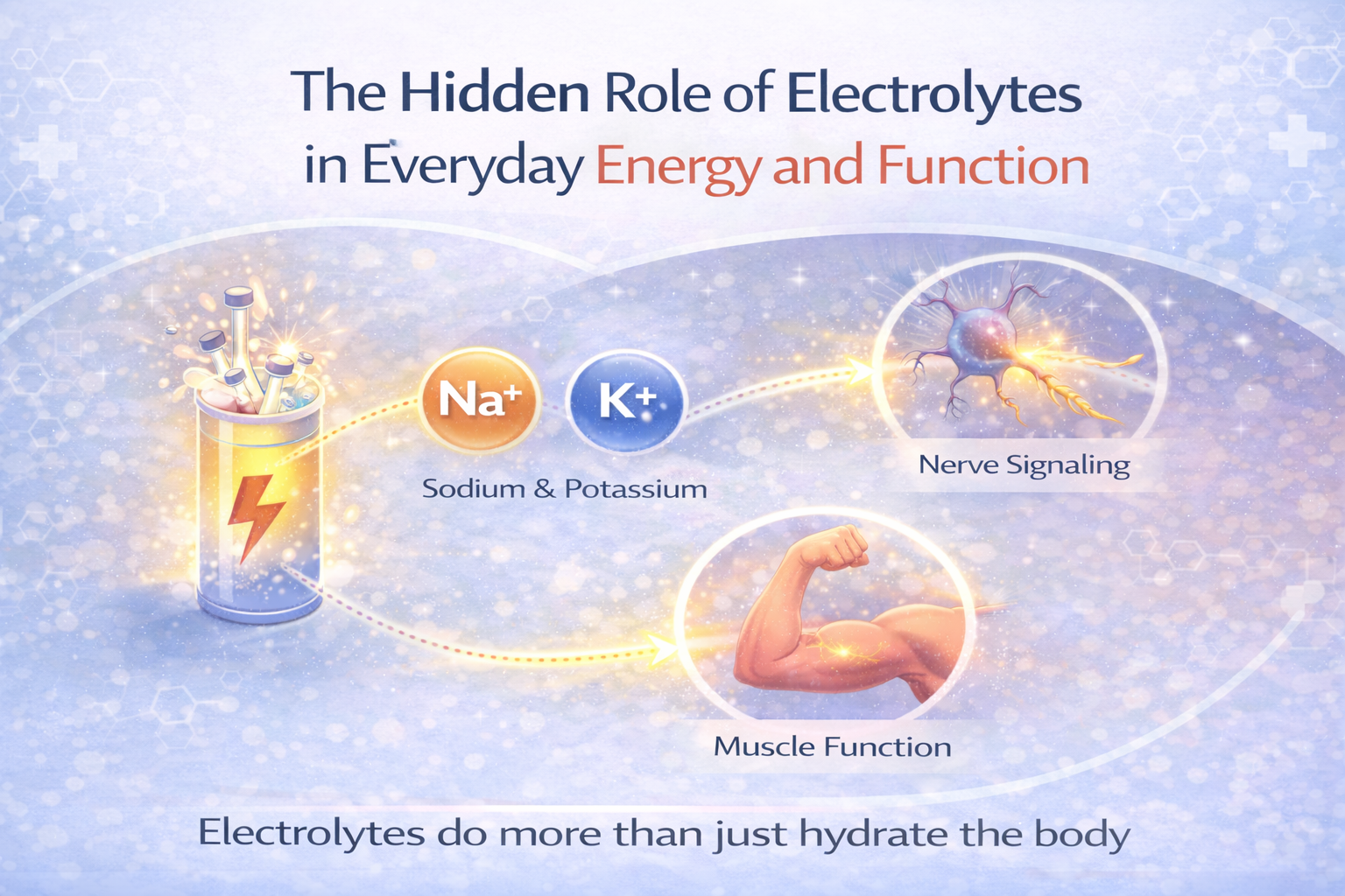 The Hidden Role of Electrolytes in Everyday Energy and Function