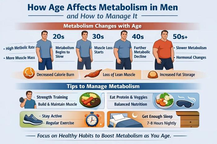 How Age Affects Metabolism in Men