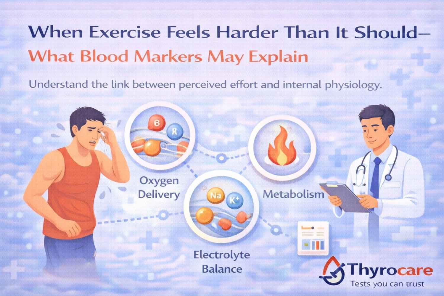 When Exercise Feels Harder Than It Should—What Blood Markers May Explain