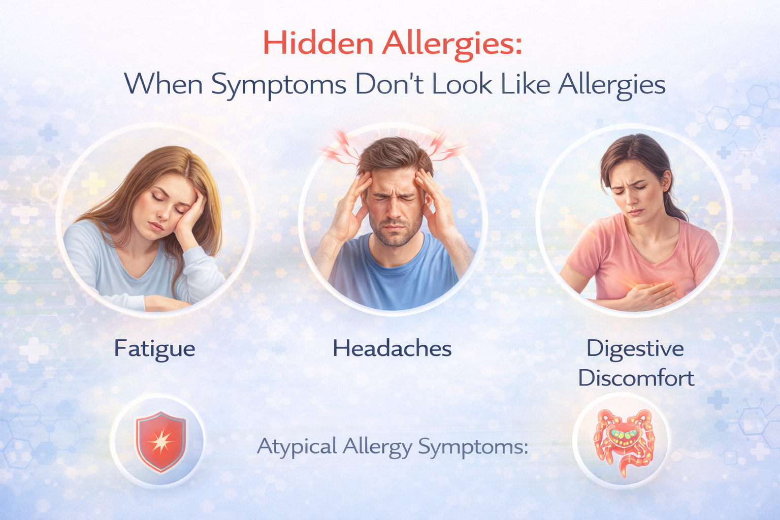 Hidden Allergies: When Symptoms Don’t Look Like Allergies