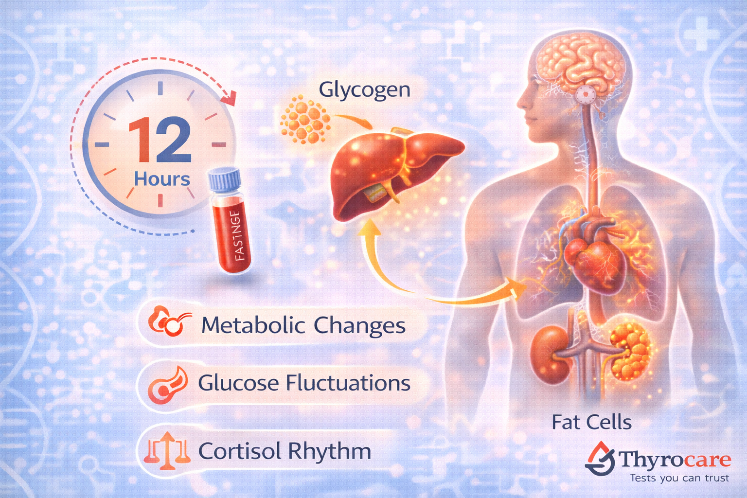 What Happens Inside Your Body During the First 12 Hours of Fasting