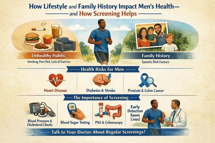 How Lifestyle and Family History Impact Mens Health