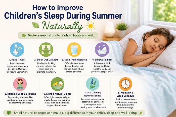Improve Childrens Sleep in Summer