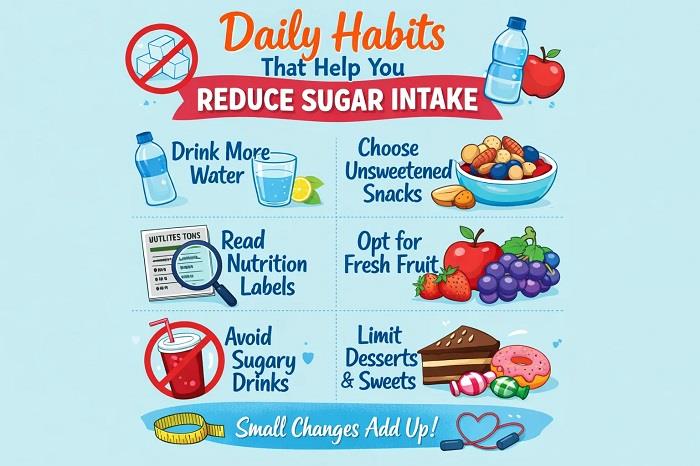Daily Habits That Help You Reduce Sugar Intake