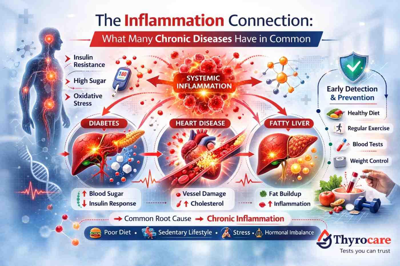 The Inflammation Connection: What Many Chronic Diseases Have in Common