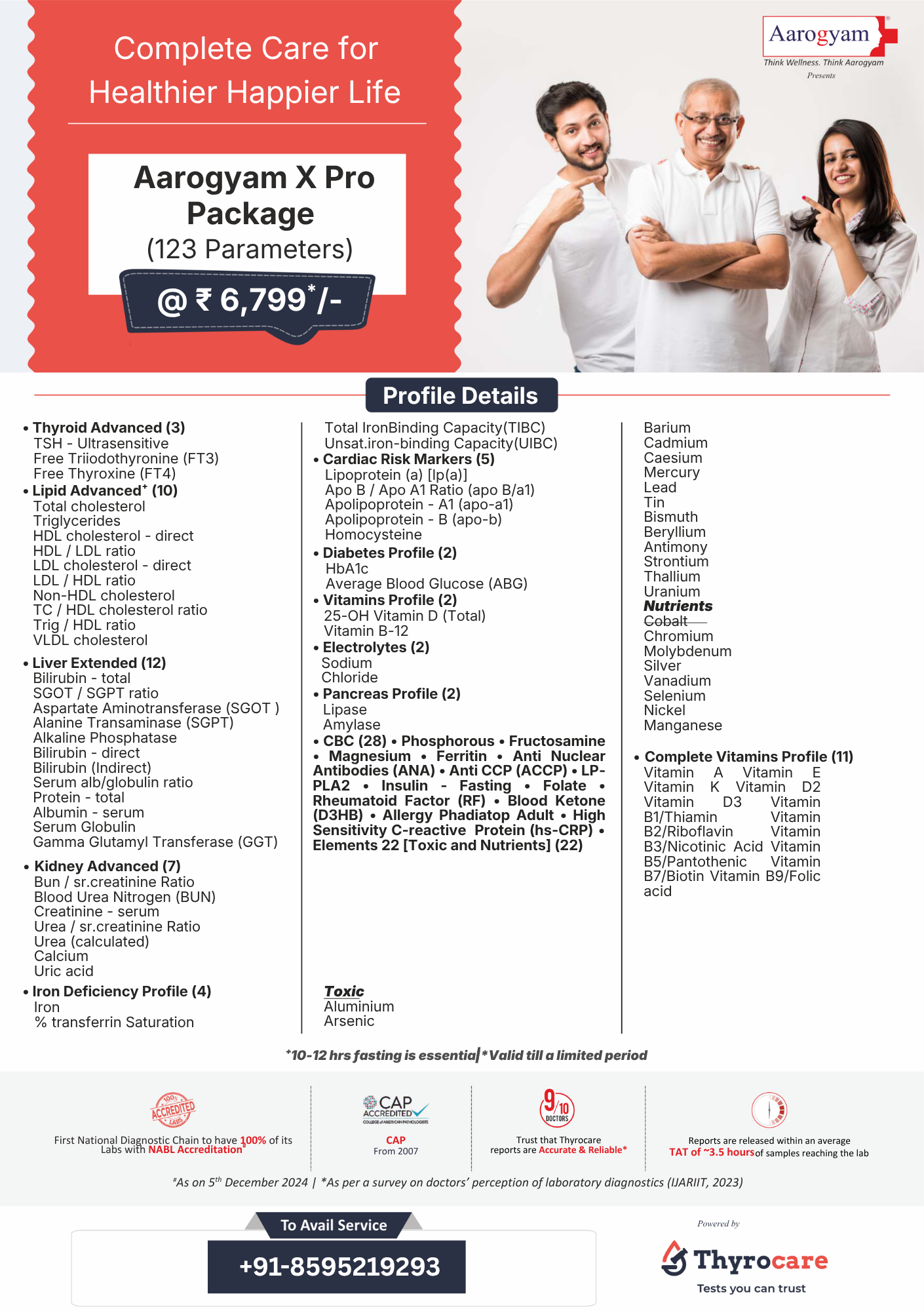 AAROGYAM X PRO PACKAGE