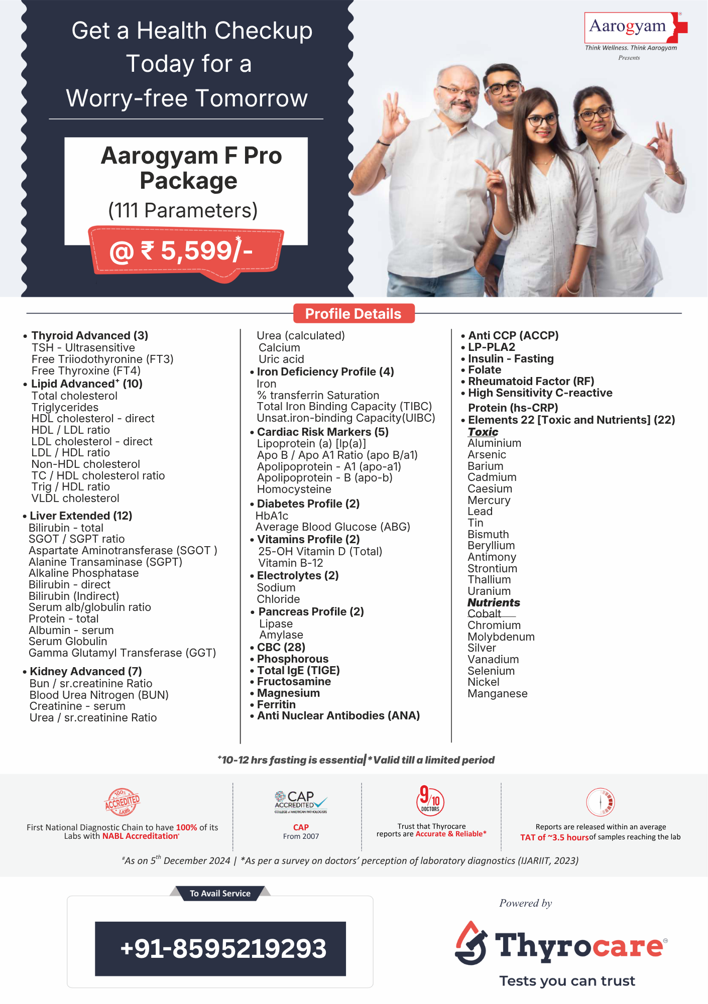 AAROGYAM F PRO PACKAGE