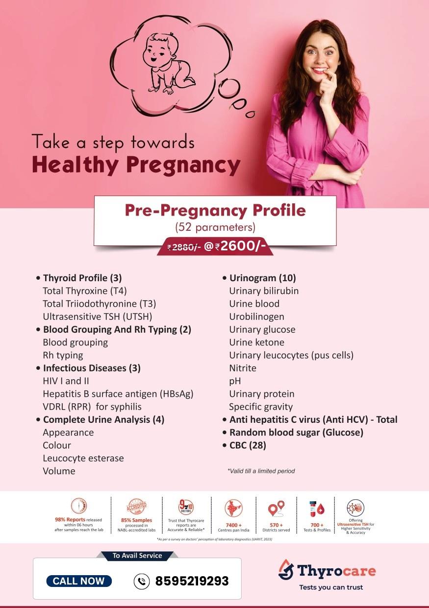 PRE-PREGNANCY PROFILE