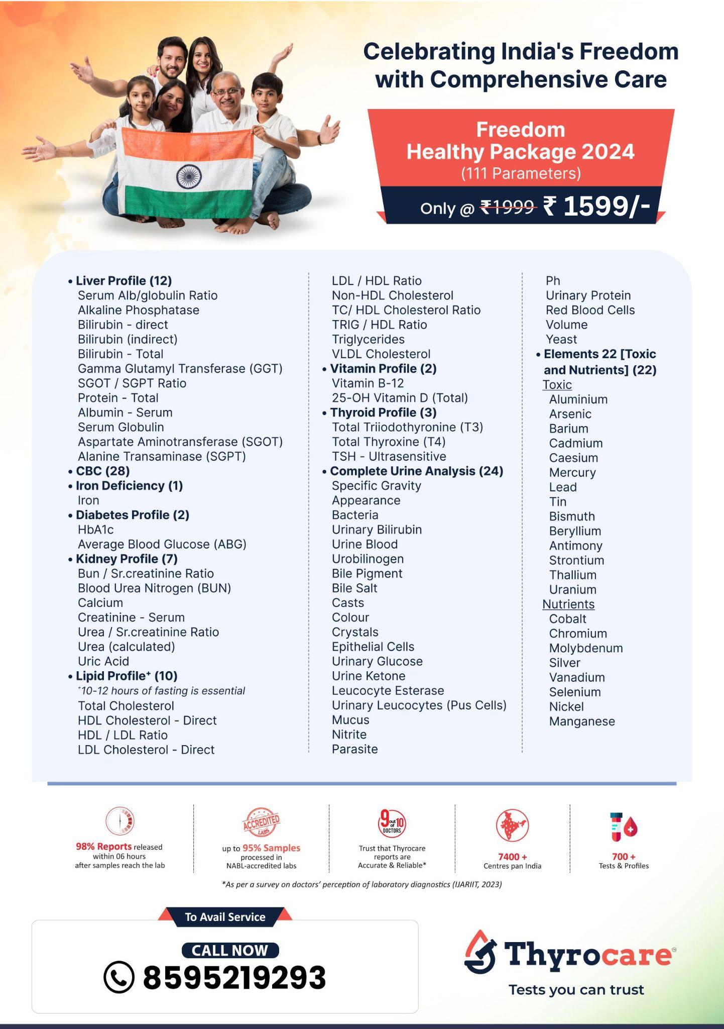 FREEDOM HEALTHY PACKAGE 2024