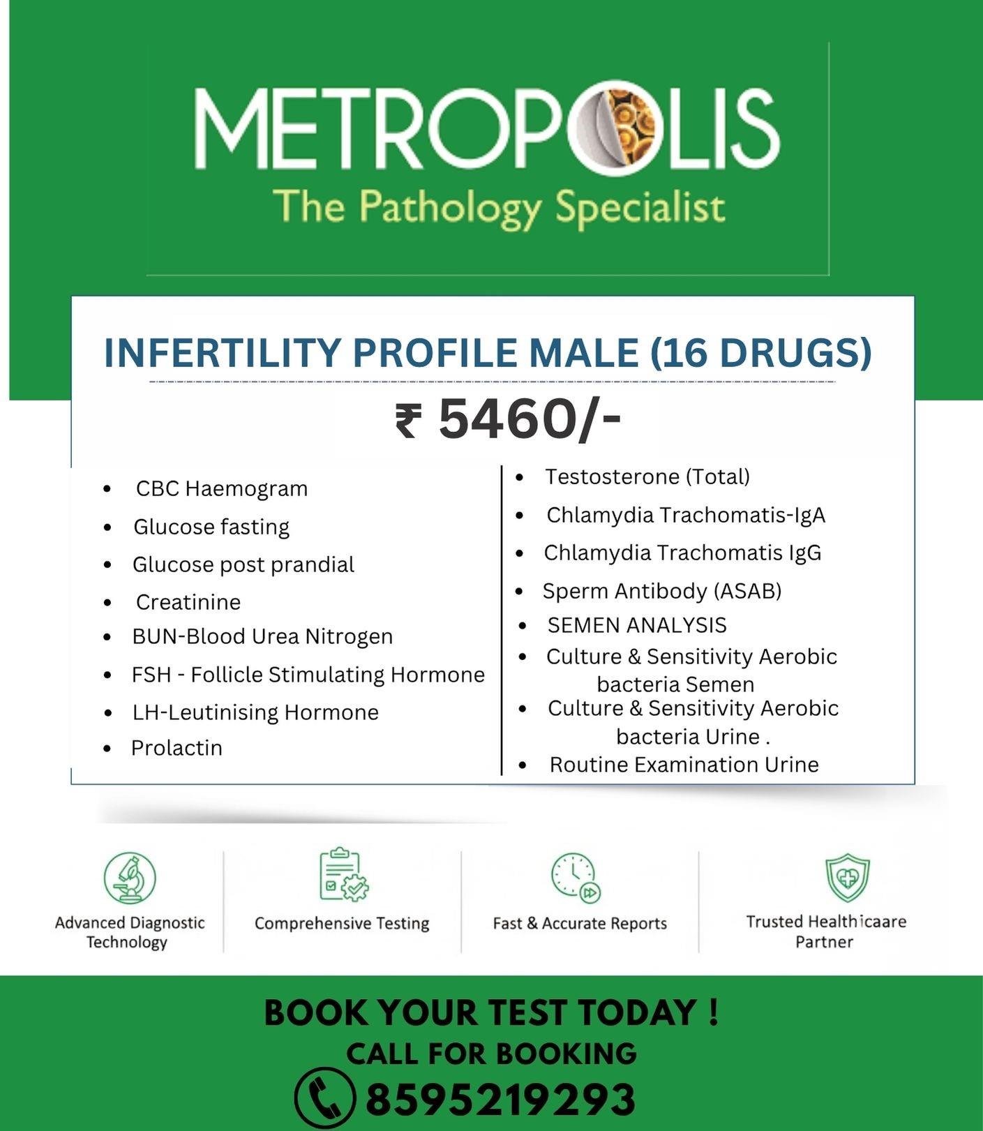 INFERTILITY PROFILE MALE