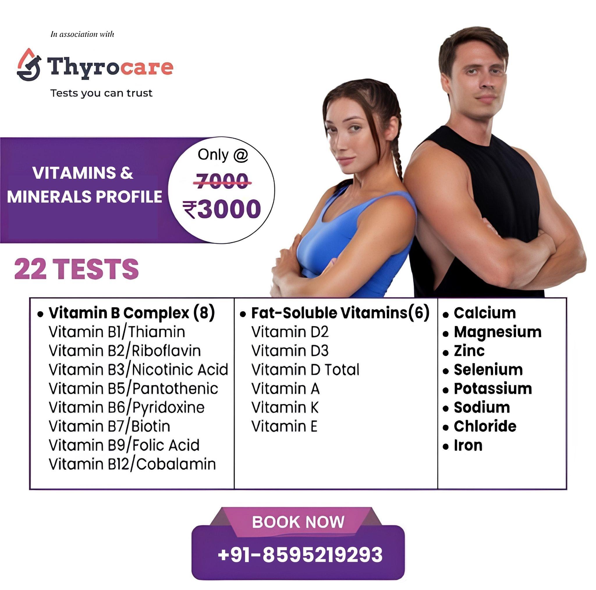 VITAMINS & MINERALS PROFILE